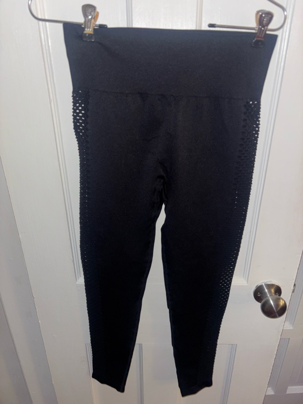 Seamless High-Waist Black Leggings
